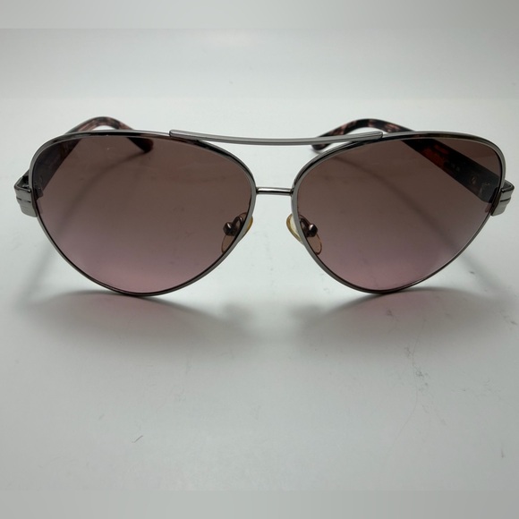 Tory Burch Silver Frame with Brown Lens Sunglasses main image 4